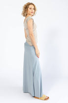 Surya Organic Cotton 'Sonder' Skirt made in Nepal - Sky Blue