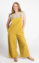 Surya Australia Ethical Cotton 'Juanita' Overalls Dungarees made in Nepal - Mustard