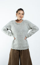 Surya Australia Ethical Wool Jumper made in Nepal - Grey