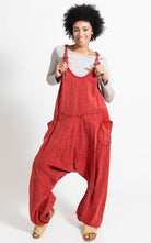 Surya Australia Ethical Cotton 'Bahini' Overalls made in Nepal - Tangerine