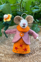 Surya Australia Ethical Wool Felt Mouse Toys made in Nepal - Brought you Flowers