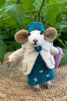 Surya Australia Ethical Wool Felt Mouse Toys made in Nepal - Off to the Shops