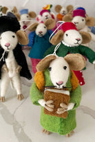 Surya Australia Ethical Wool Felt Mouse Toys made in Nepal