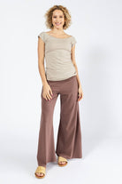 Surya Australia Organic Cotton 'Freedom Pants' made in Nepal - Dusty Mauve