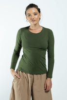 Surya Ethical Organic Cotton Long Sleeve Top made in Nepal