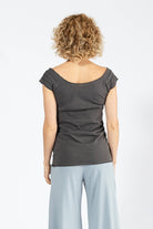 Surya Australia Organic Cotton 'Priya' Top made in Nepal - Grey