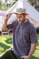 Surya Australia Organic Hemp Hats for men from Nepal - natural