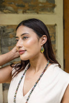 Surya Australia Ethical Handmade Silver Earrings made in Nepal -Mandalay