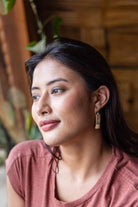 Surya Australia Ethical Handmade Silver Earrings made in Nepal -Kanpur