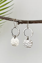 Surya Australia Ethical Handmade Silver Earrings made in Nepal - Solstice