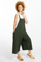 Surya Australia Baggy Cotton 'Juanita' Overalls made in Nepal - Green