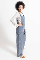 Surya Corduroy Overalls Dungarees made in Nepal - Side