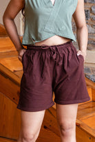 Surya Cotton Sierra Shorts made in Nepal - Chocolate