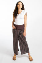 Surya Australia Ethical Cotton Thai Fisherman Pants - Chocolate