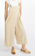 Surya Australia Baggy Cotton 'Juanita' Overalls made in Nepal - Oatmeal