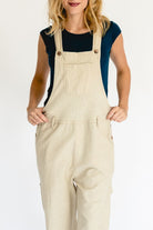 Surya Australia Ethical Classic Cotton Overalls from Nepal - Oatmeal