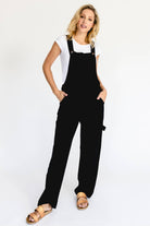 Surya Australia Ethical Classic Cotton Overalls from Nepal - Black