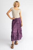 Surya Australia Ethical Cotton 'Franti' Skirt made in Nepal - Lilac