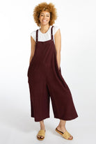 Surya Australia Baggy Cotton 'Juanita' Overalls made in Nepal - Berry 