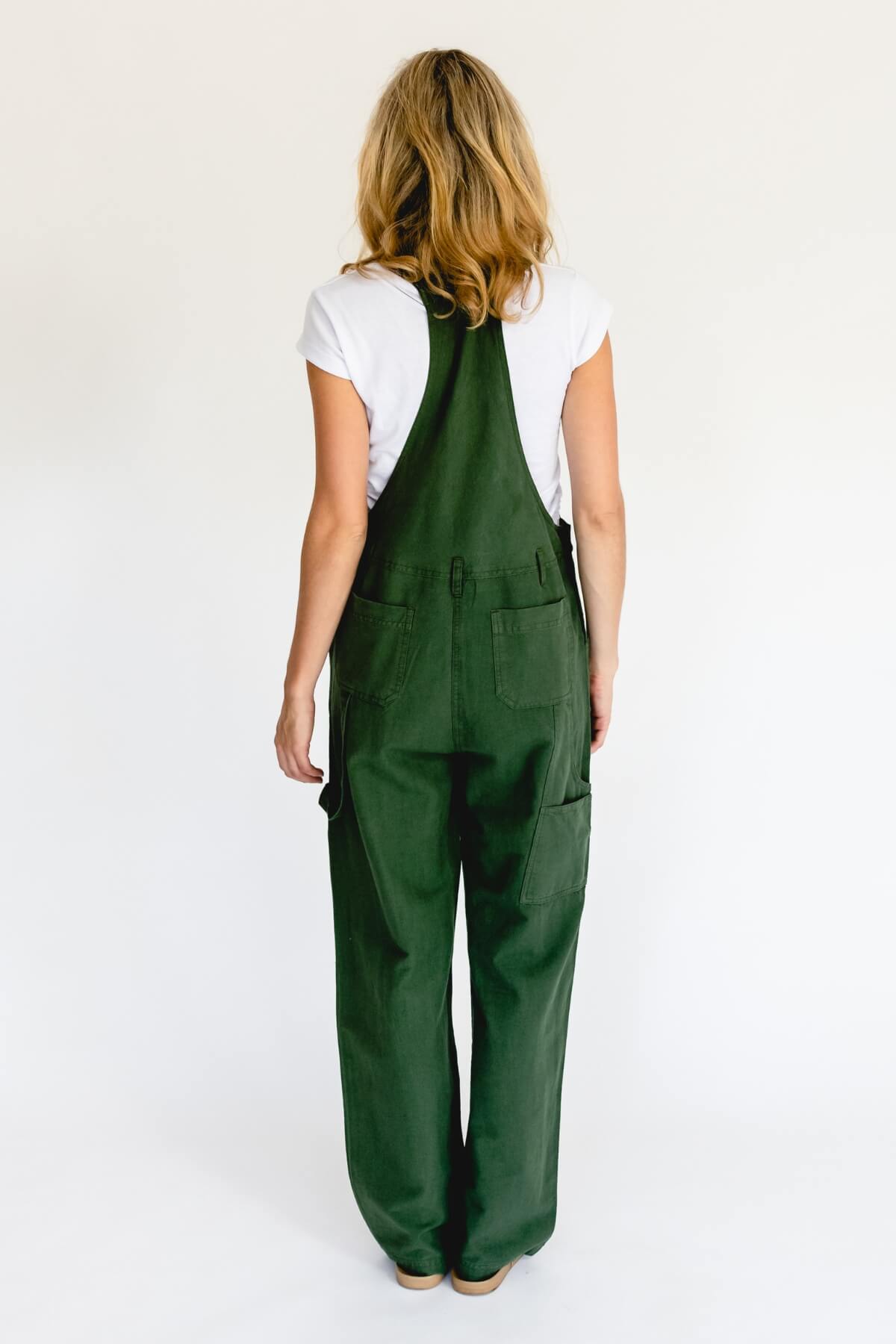 Surya Australia Ethical Classic Cotton Overalls from Nepal - Green