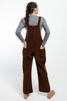 Surya Ethical Corduroy Overalls from Nepal - rear back