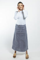 Surya Cotton Corduroy Maxi Skirts made in Nepal