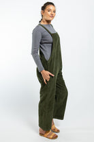 Surya Ethical Corduroy Overalls Dungarees from Nepal - side view