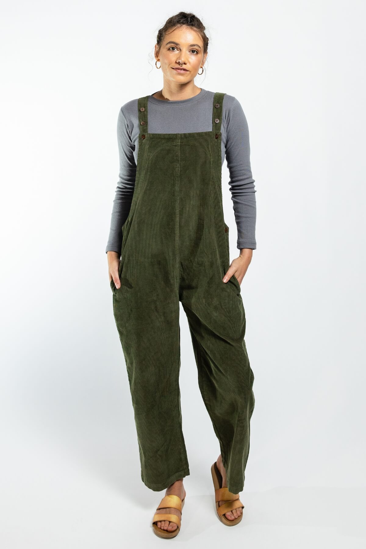 Surya Ethical Corduroy Overalls Dungarees made in Nepal