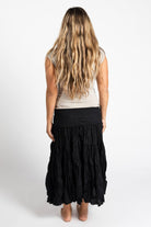 Surya Ethical Cotton 'Franti' Skirt made in Nepal - rear view