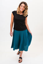 Surya Australia Ethical Skirts from Nepal - Turquoise