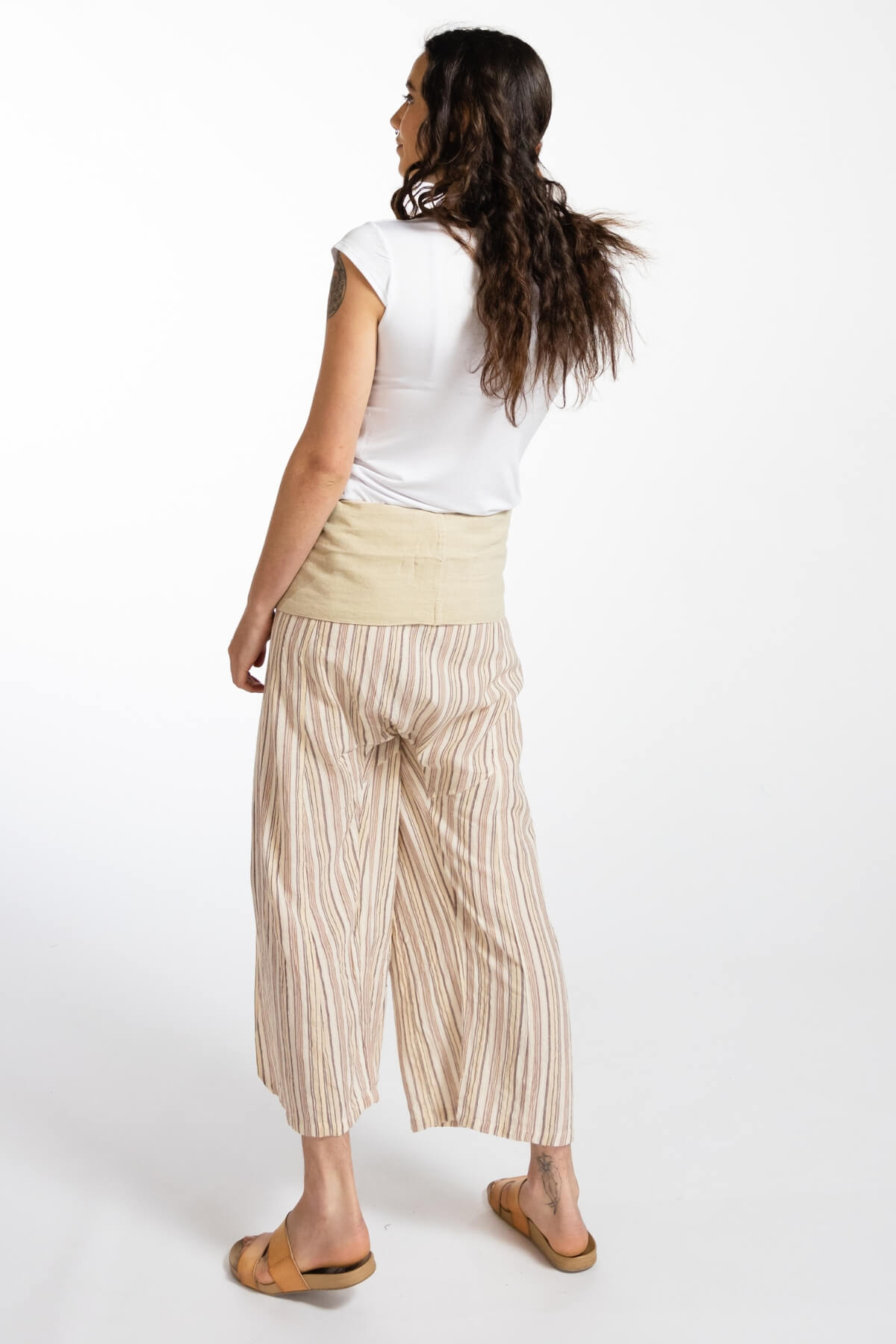 Surya Australia Ethical Cotton Thai Fisherman Pants - Natural