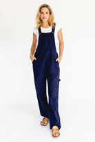 Surya Australia Ethical Classic Cotton Overalls from Nepal - Dark Blue