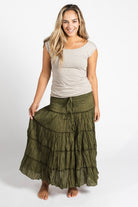 Surya Ethical Crinkle Cotton 'Franti' Skirt - one size fits most