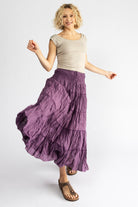 Surya Australia Ethical Cotton 'Franti' Skirt made in Nepal - Lilac