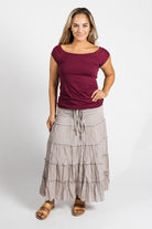 Surya Ethical Cotton 'Franti' Skirt made in Nepal