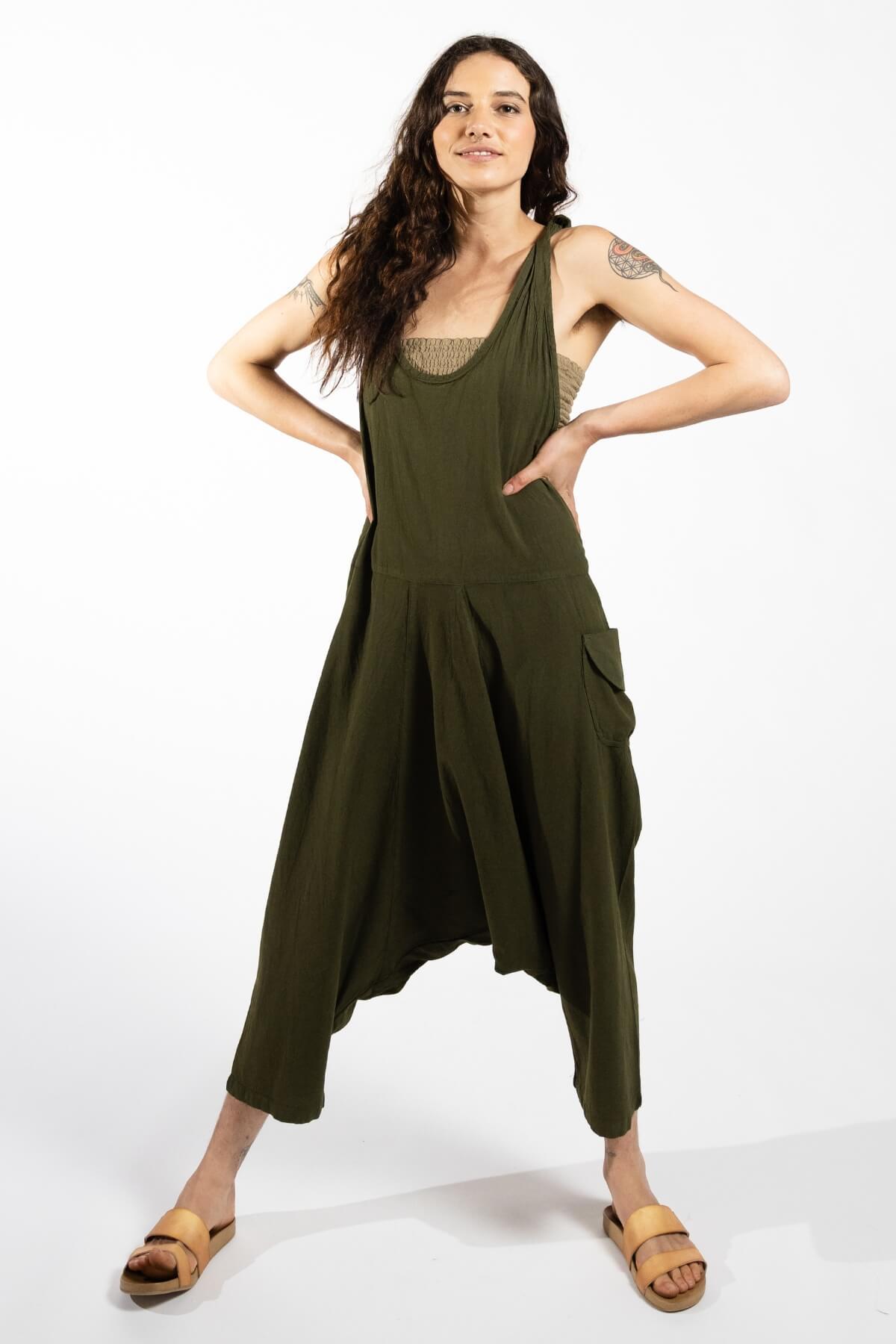 Surya Ethical Cotton 'Bahini' Overalls made in Nepal