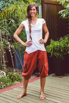 Surya Australia Ethical Cotton Drop Crotch Shorts made in Nepal