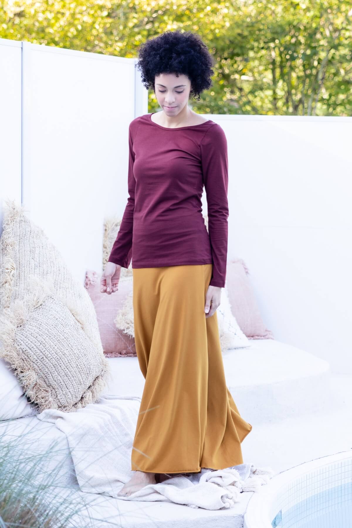 Surya Organic Cotton Maxi Skirts made in Nepal