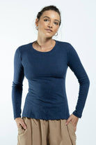 Surya Ethical Organic Cotton Basic Long Sleeve Tops made in Nepal