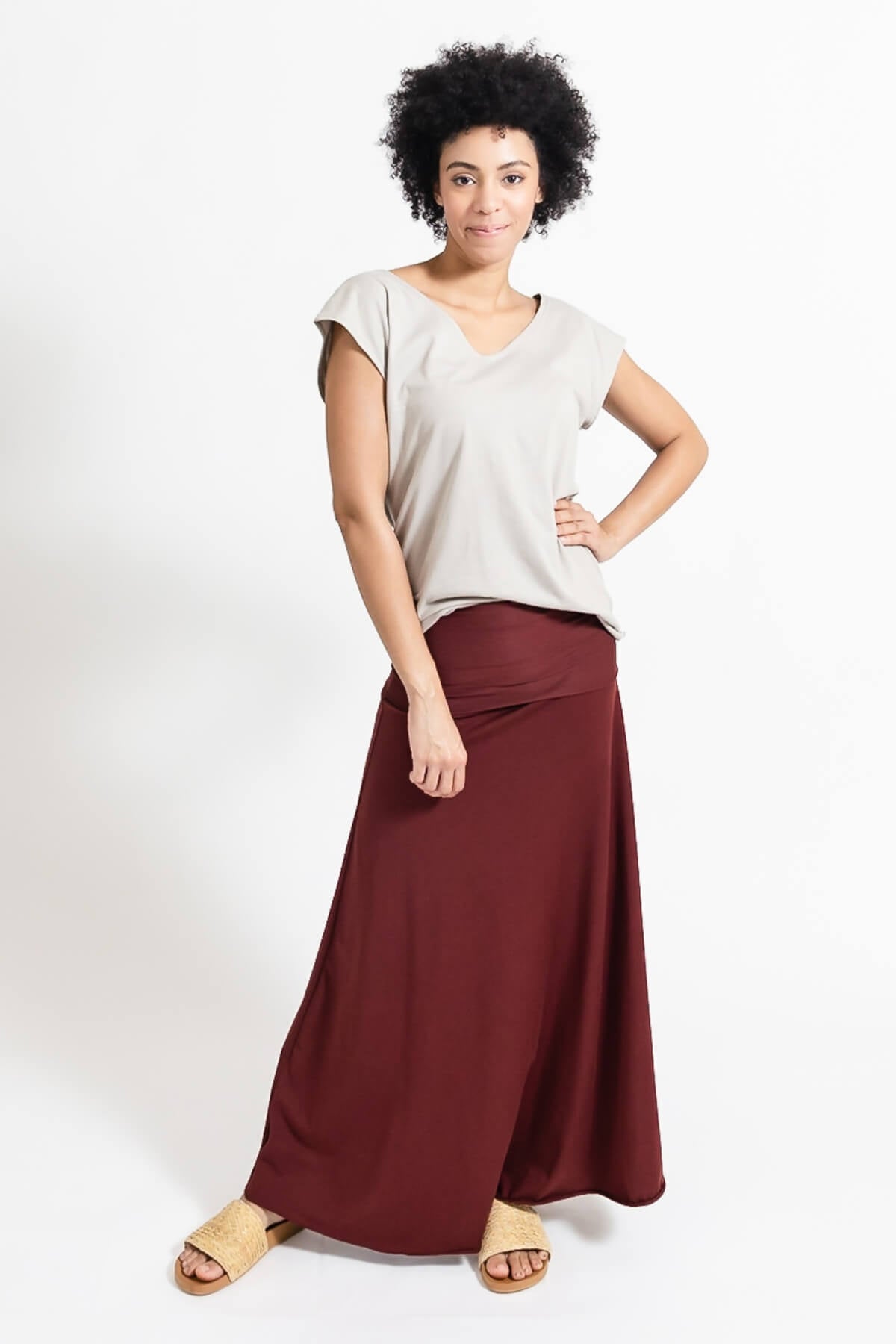 Surya Ethical Organic Cotton Sonder Skirt made in Nepal