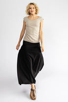 Surya Organic Cotton 'Sonder' Skirt made in Nepal - Black