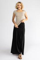 Surya Organic Cotton 'Sonder' Skirt made in Nepal - Black