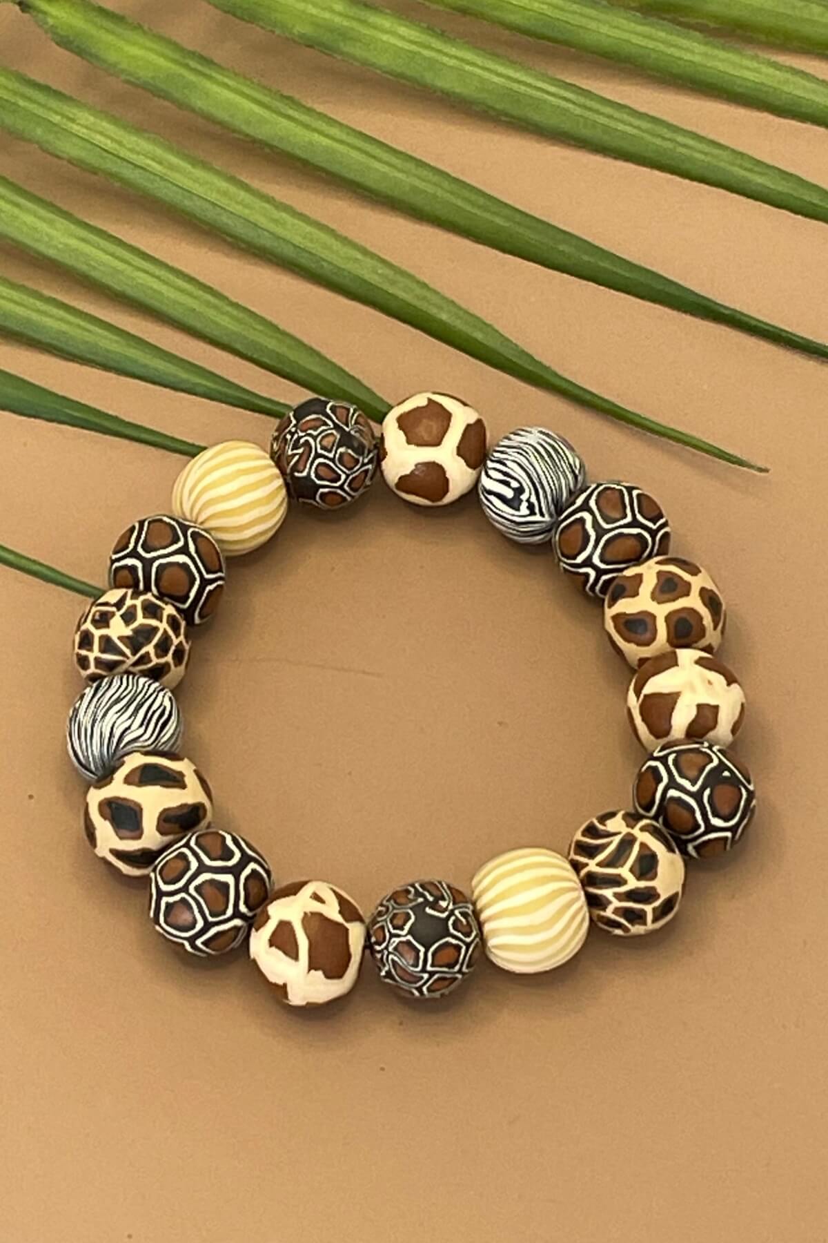 Surya Ethical Polymer Clay Bracelet made in Nepal