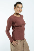 Surya Australia Ethical Organic Cotton Basic Top made in Nepal