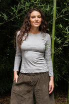 Surya Ethical Organic Cotton Basic Long Sleeve Top made in Nepal