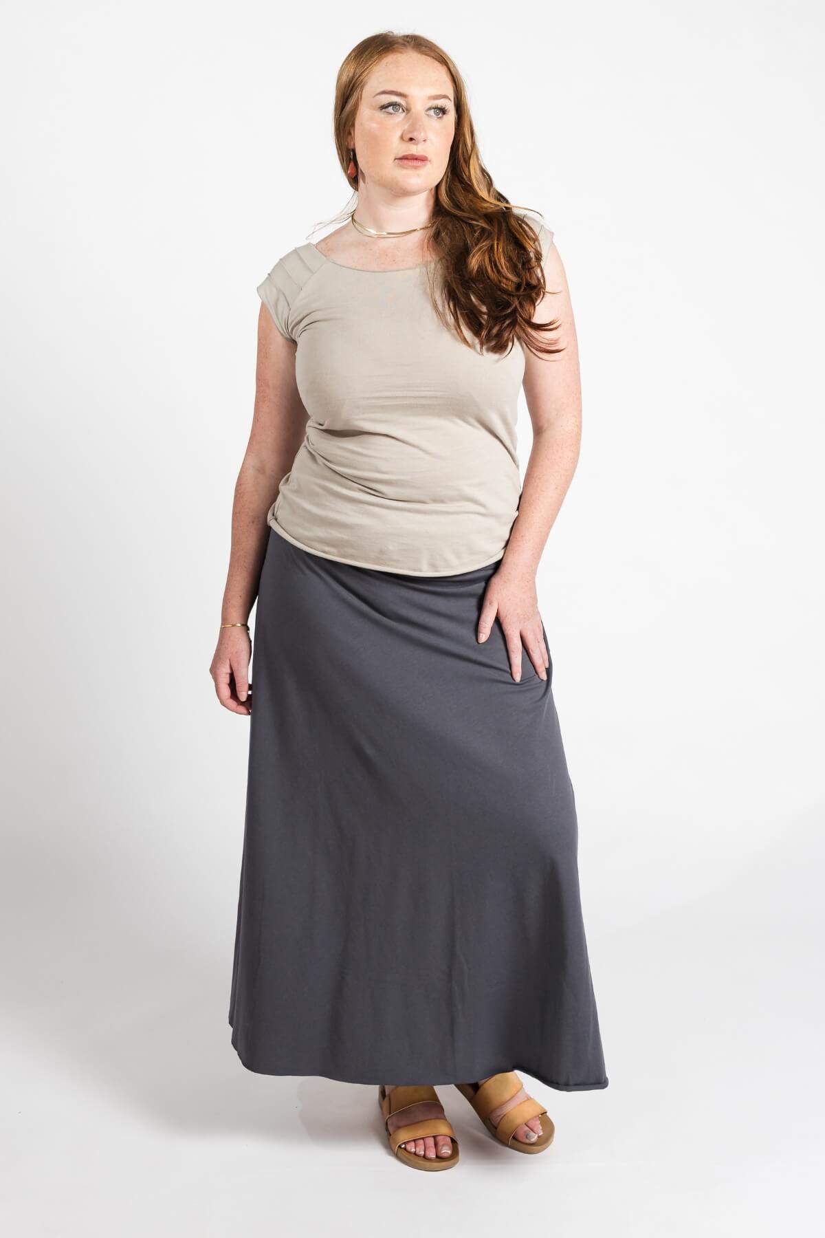 Surya Organic Cotton Maxi 'Sonder' Skirt made in Nepal