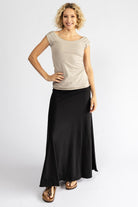 Surya Organic Cotton 'Sonder' Skirt made in Nepal - Black