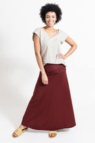 Surya Ethical Organic Cotton Maxi Skirt made in Nepal