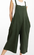 Surya Australia Baggy Cotton 'Juanita' Overalls made in Nepal - Green