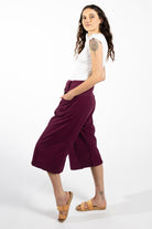 Surya Australia Short Fisherman Pants made in Nepal - Wine